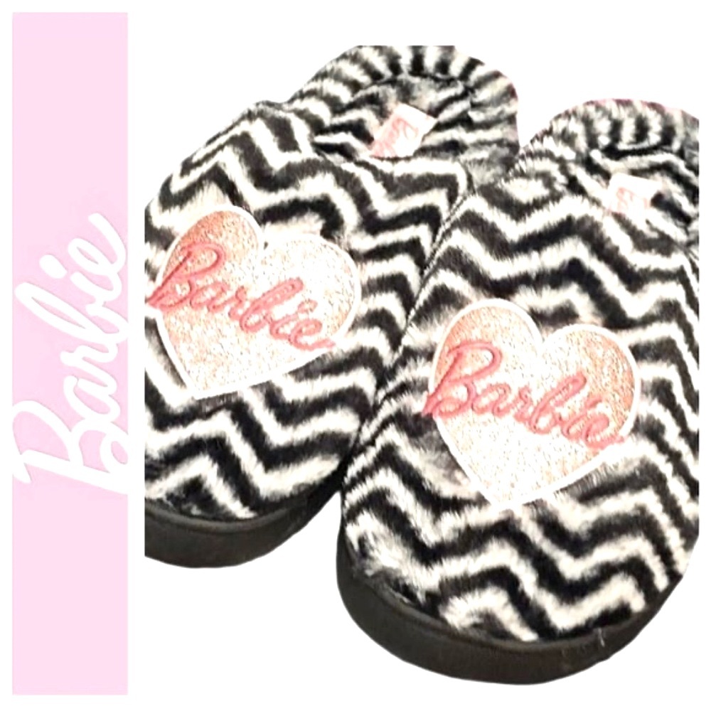 Barbie Memory Foam Slippers. NIB.